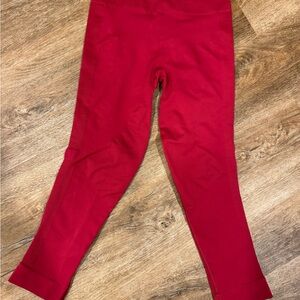 LULULEMON Red Leggings